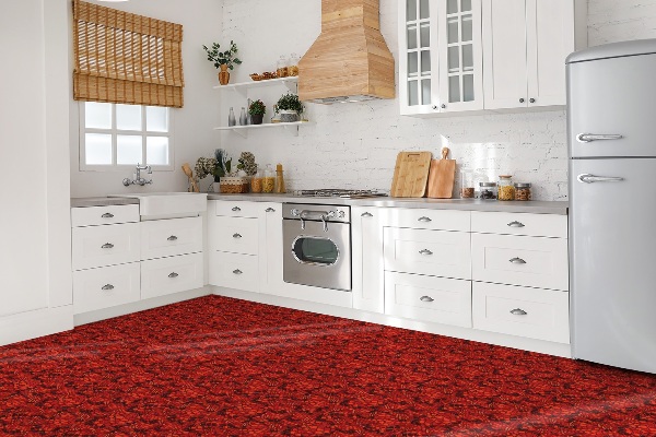 Vinyl tegels Zeshoekende camouflage