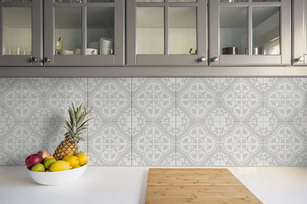 PVC tegels Bloemen ornament