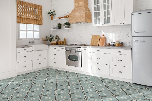 PVC tegels Koninklijk ornament
