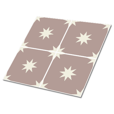 PVC tegels Vierkanten en sterren