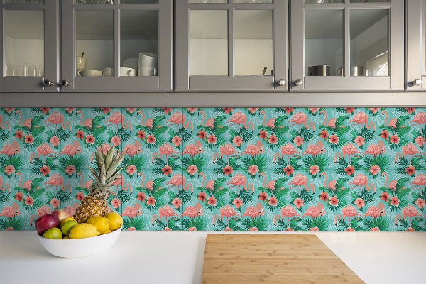 PVC tegels Flamingos