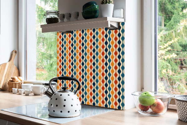 PVC tegels Kleurrijk retro -patroon