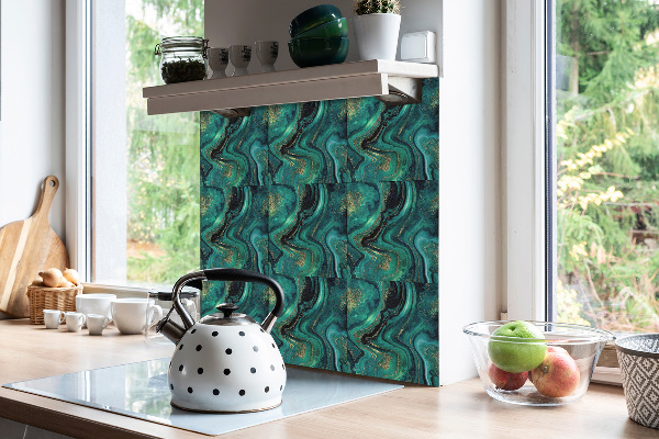 PVC tegels Groene stenen textuur