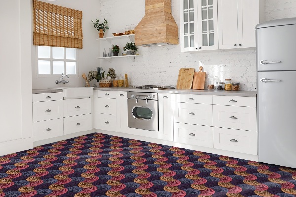 Vinyl tegels Retro patroon