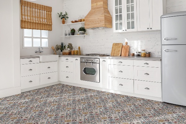 PVC tegels Turkse patchwork