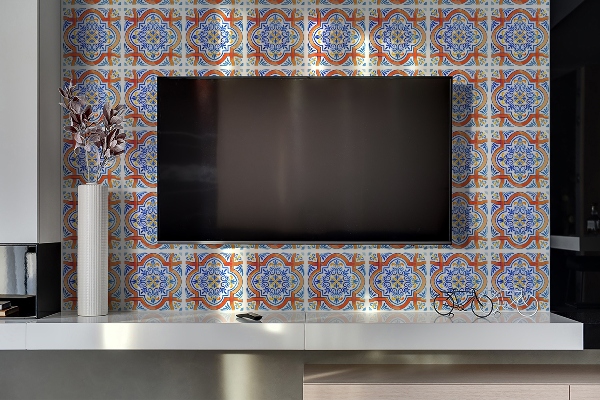 PVC wandpanelen Azulejos graphics