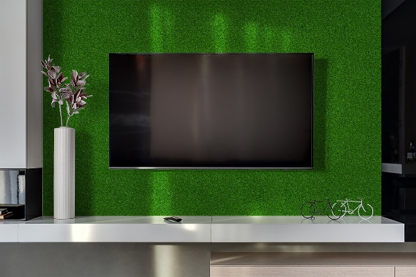 PVC wandpanelen Decoratieve gras textuur