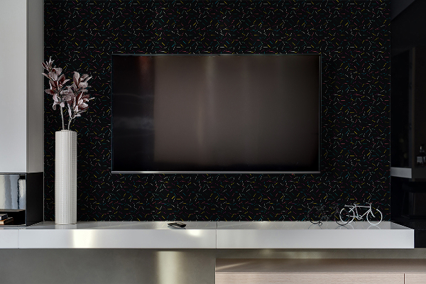 Wandpanelen pvc Decoratieve kleurrijke lijnen