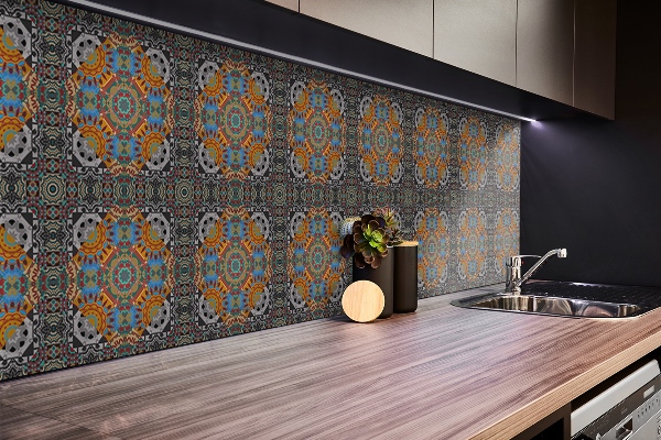 PVC wandpanelen Oosterse patroon