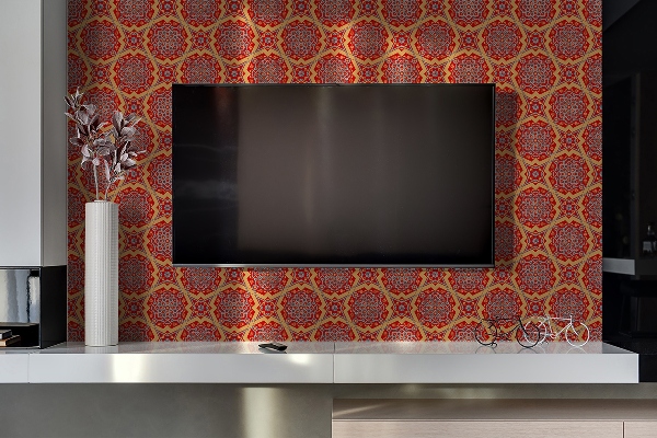 PVC wandpanelen Arabisch bloemen vloerpaneelpatroon