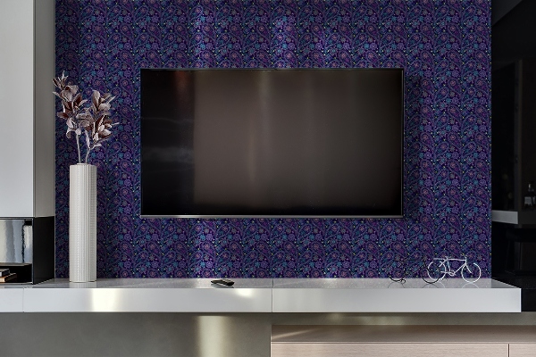 PVC wandpanelen Paisley -patroon