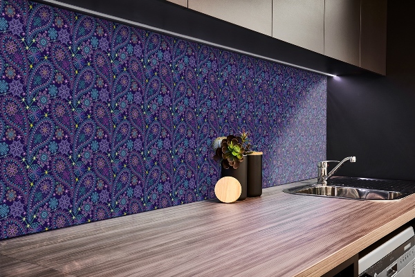 PVC wandpanelen Paisley -patroon