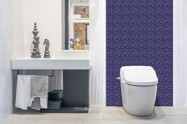 PVC wandpanelen Paisley -patroon