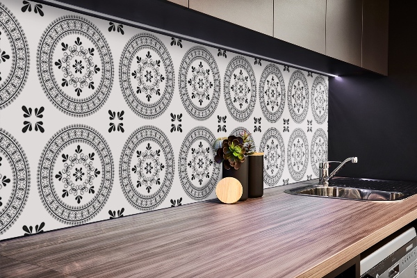 PVC wandpanelen Oosterse patroon