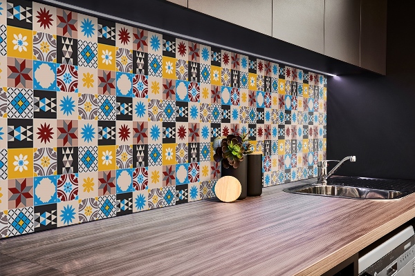 PVC wandpanelen Oosterse mozaïek