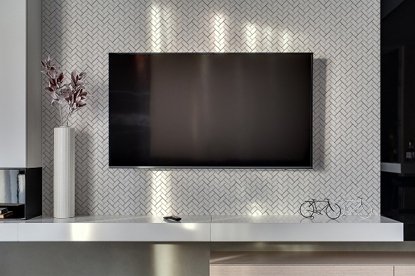 PVC wandpanelen Witte visgraat