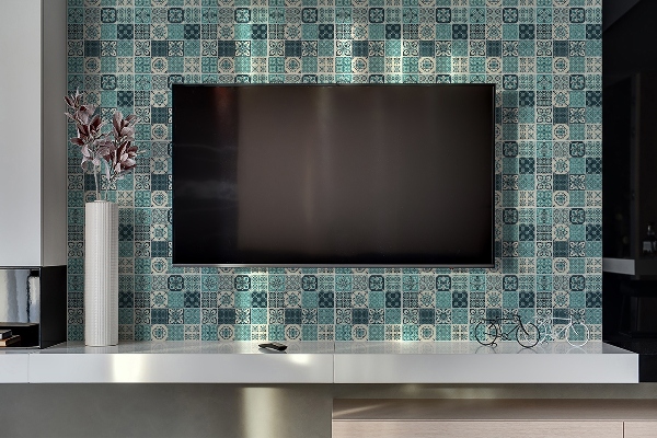 PVC wandpanelen Portugese patroon