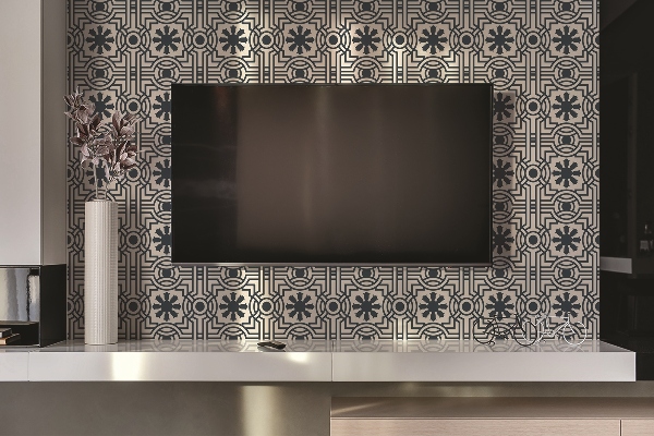 PVC wandpanelen Oosterse patroon