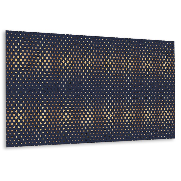 PVC wandpanelen Gouden stippen