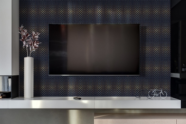PVC wandpanelen Gouden stippen