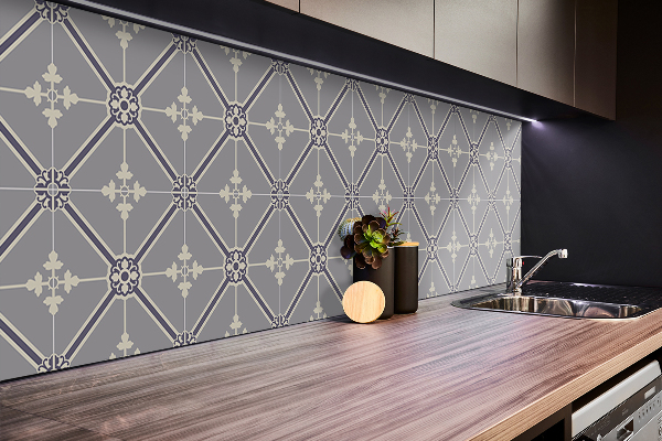 Vinyl wandbekleding Hofpatroon