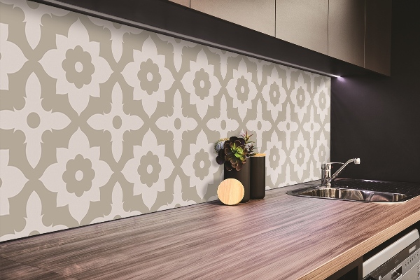Vinyl wandbekleding Arabische bloem