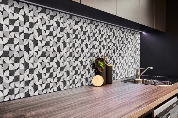 Vinyl wandbekleding Geometrisch mozaïek