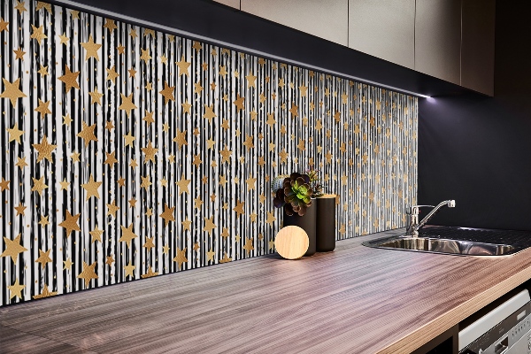 PVC wandpanelen Lijnen en sterren