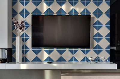 Wandpanelen pvc Decoratief voor een romb -tv