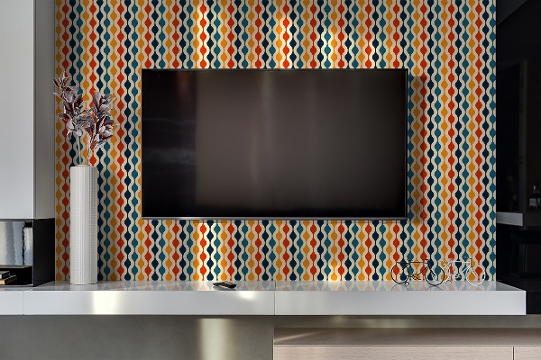 PVC wandpanelen Vloer retro patroon