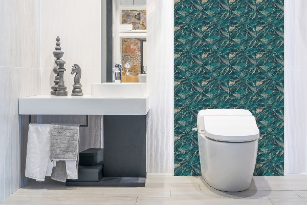 Vinyl wandbekleding Groene malachiet