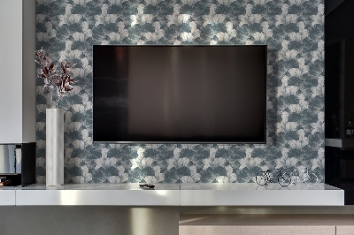 Vinyl wandbekleding Bloemen voor de tv