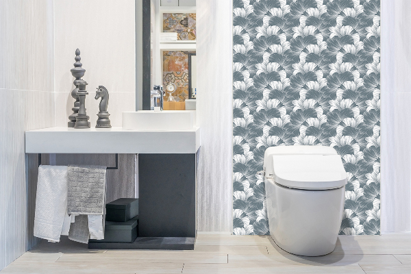 Vinyl wandbekleding Bloemen voor de tv
