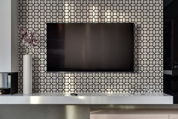 PVC wandpanelen Geometrische wielen