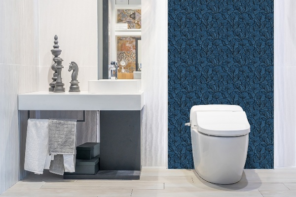 Vinyl wandbekleding Retro bladeren