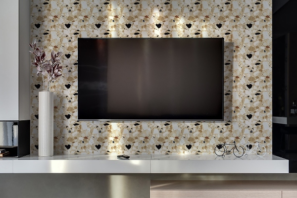 PVC wandpanelen Lastry -patroon