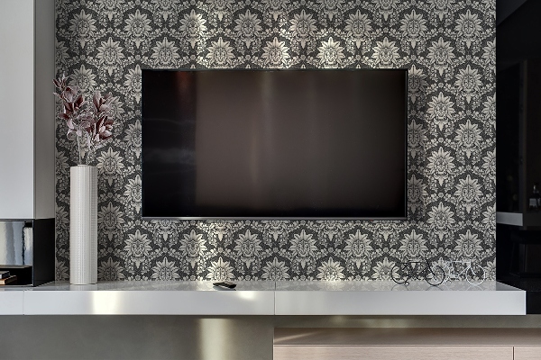 Vinyl wandbekleding Oud -modes patroon
