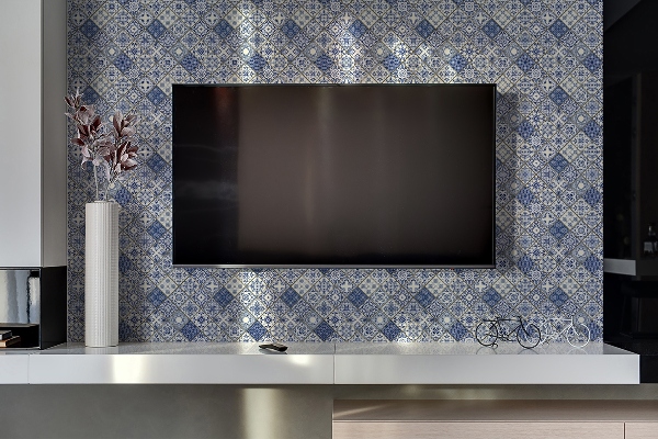 PVC wandpanelen Portugese patroon