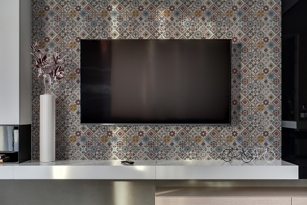 PVC wandpanelen Turkse patchwork
