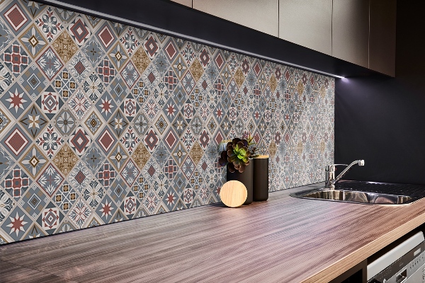 PVC wandpanelen Turkse patchwork
