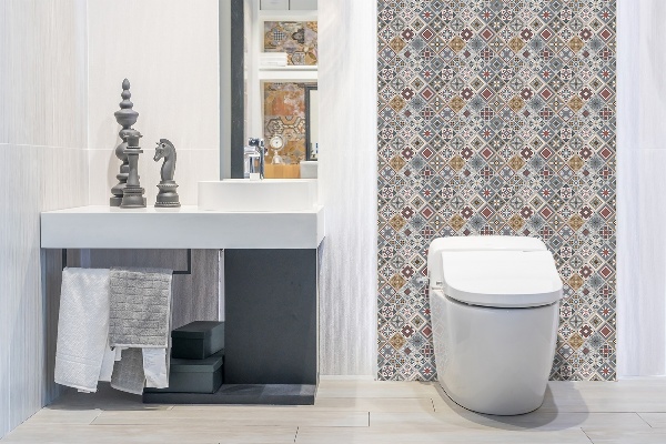 PVC wandpanelen Turkse patchwork