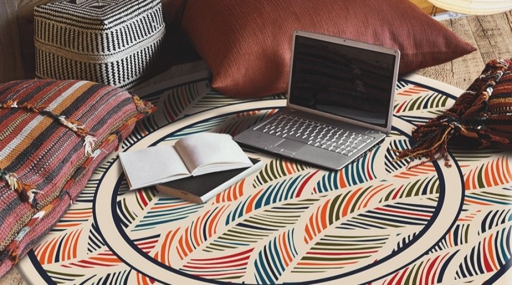 ronde en ovale tapijten