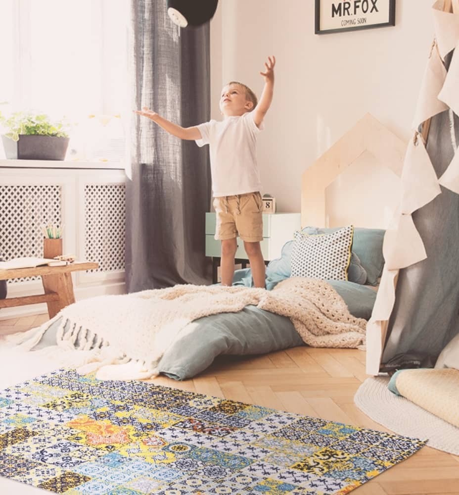 modieuze vintage tapijten